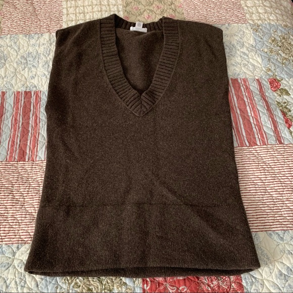 LOFT Angora/Cashmere Blend Sweater Vest - Picture 1 of 8